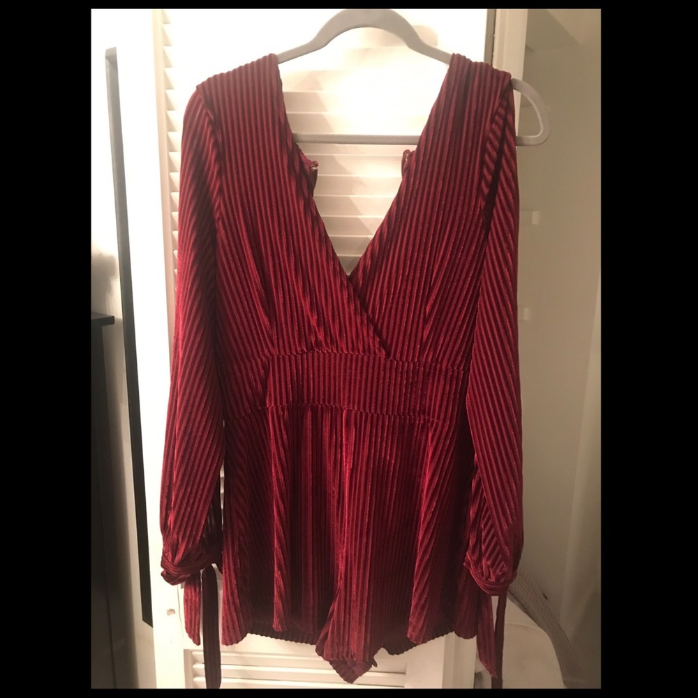 Velvet romper